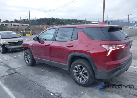 2025 Chevrolet Equinox Fwd Lt из США, поврежденный, VIN 3GNAXHEG8SL166977